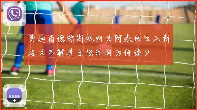 费迪南德称斯凯利为阿森纳注入新活力不解其出场时间为何偏少